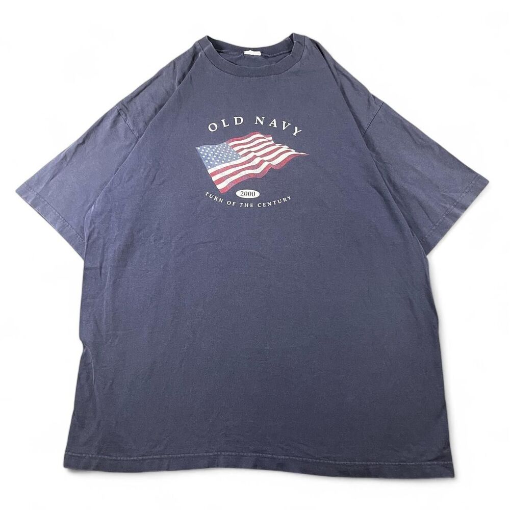Old-navy Men's Navy and Blue T-shirt